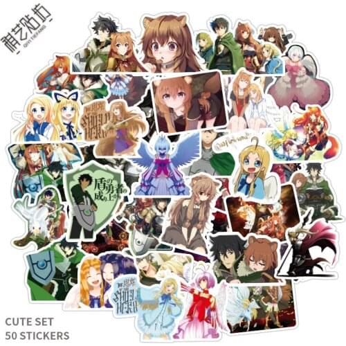 50 Pcs/lot Classic Anime Aneko Yusagi Stickers Cartoon Figure Graffiti Decoration for Laptop Skateboard Computer Sticker