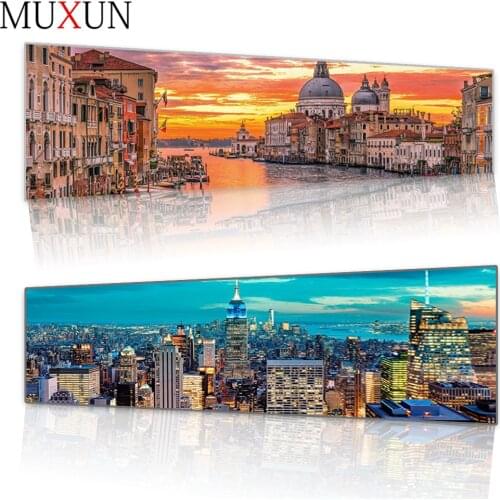 Muxun Diamond Embroidery Spring Diamond Picture Farmhouse Diamond Painting Full Landscape Cross Stitch Home Decoration Sp230