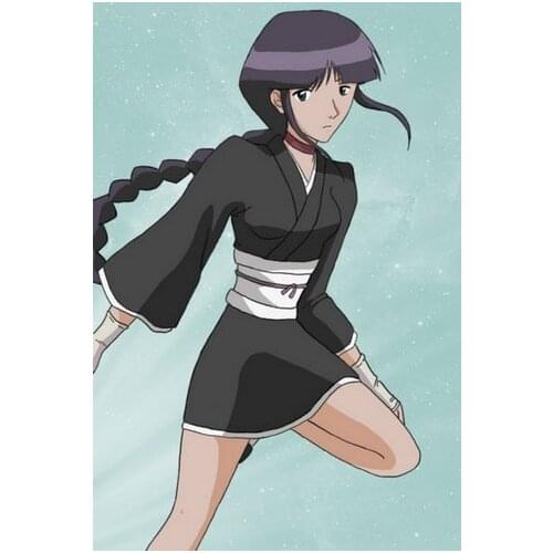 Bleach 12th Division Lieutenant Nemu Kurotsuchi Cosplay Costume Free Shipping for Halloween and Christmas