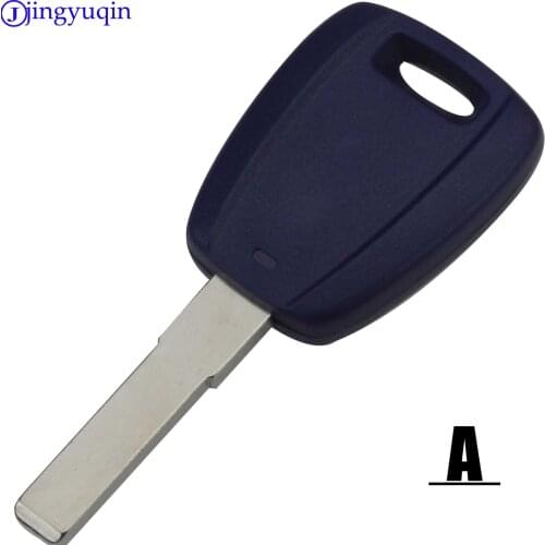 Jingyuqin for Fiat Punto Doblo Bravo Key Shell Case Housing Cover Cut blade Keyless Entry Key Fob Styling