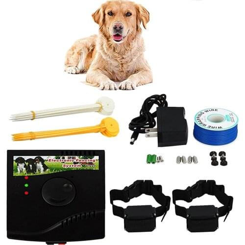 Popular model W227 DOG Fence In-ground waterproof Wireless Electronic Pet dog fencing system for Stop dog barking collar