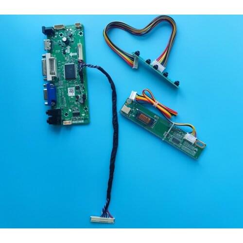 Kit for B141EW04 V3 B141EW04 V4 B141EW04 V5 B141EW04 V6 Panel Controller board Driver 1lamps LVDS 14.1" 1280X800 DVI VGA Signal