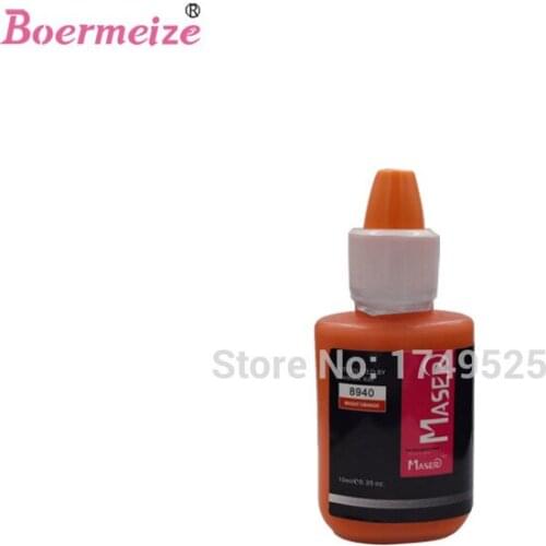 Makeup Pigment1 Bottle 8940 Light Orange 10ML Professionaleyebrow Lip Tattoo Permanent Makeup Free Ship by China Past Tattoo Ink
