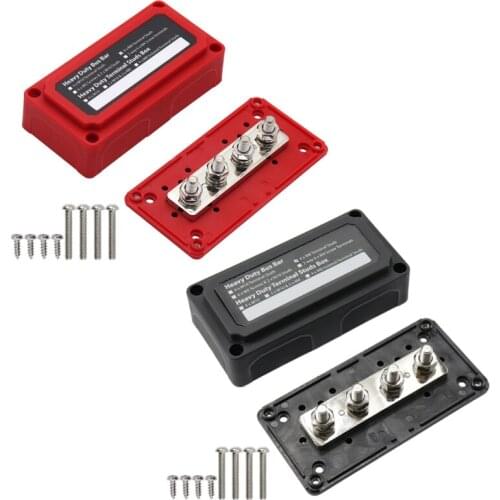 N0HF Bus Bar Box Board 300A High Current Busbar Car Automobiles Amplifier Power Case