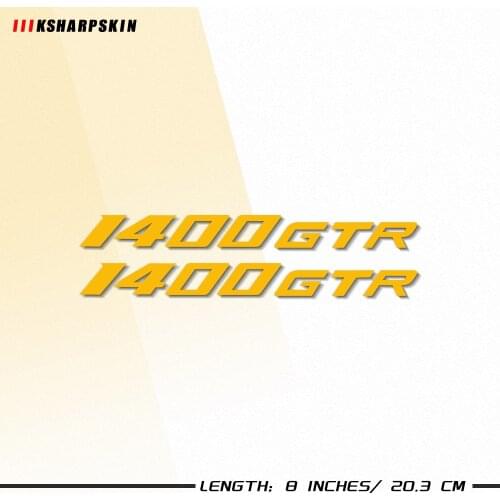 New Motorcycle reflective fuel wheels fairing portable luggage helmet stickers sign decoration Decals For KAWASAKI 1400GTR