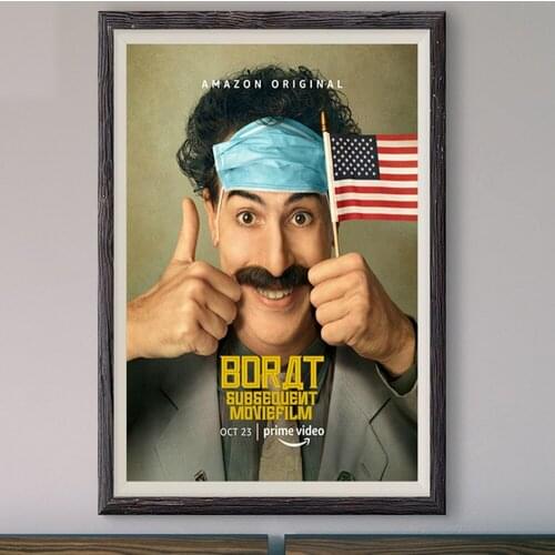 M044 Borat Subsequent (2020) Classic Fashion Movie Custom Silk Poster Home Deco Wall Art Christmas Gift
