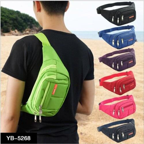 New Fanny Pack Mens Womens Waist Hip Belt Bag Purse Pouch Travel Sport Bum Nylon Waist Bag