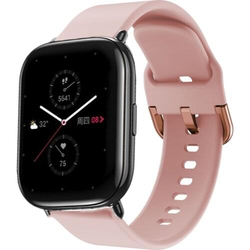 Watchband For Huami Zepp E Z Soft Silicone Wrist Strap For Xiaomi Amazfit GTR 2 GTS 2 Pop Pro Sport Breathable Bracelet Bands