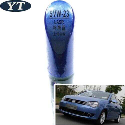 Car scratch repair pen, auto painting pen BLUE color for volkswagen polo golf 6,7 touran passat tiguan CC ,car painting pen