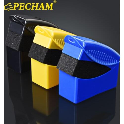Car Wheel Polishing Waxing Sponge Brush ABS Plastics Washing Cleaning Brush Sponge Brush Car Clean Detail Accessories
