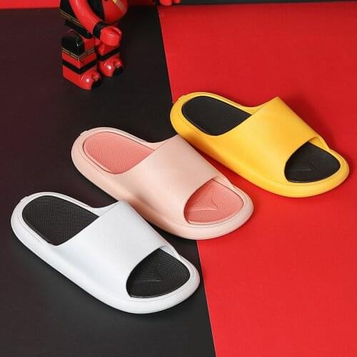 Mens Slippers Trend Bath Anti-slip Indoor Household Couples Cute Slippers Women Mens Slippers Shoes for Men Slippers Men