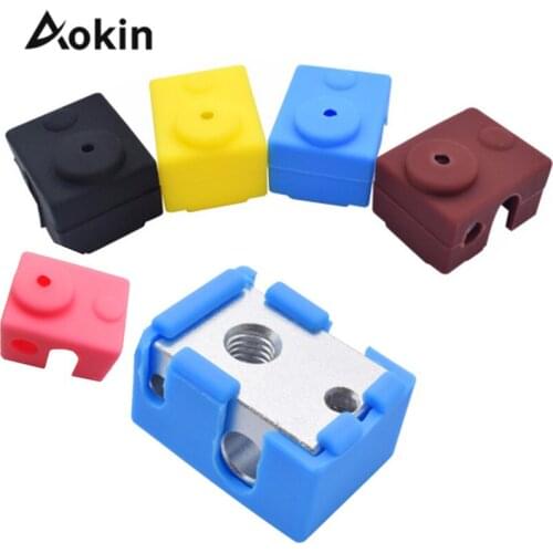 Silicone Sock For E3D V6 Sock Insulation Cover Case for Heater Block MK8 / MK10 /MK9 Silicone sleeve Hot End 3D Printer Parts