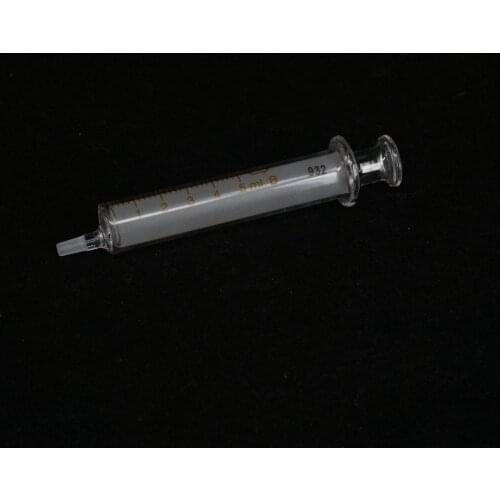 5ml Glass Syringe Injector Lab Sampler Standard Diameter Caliber Precision Ware