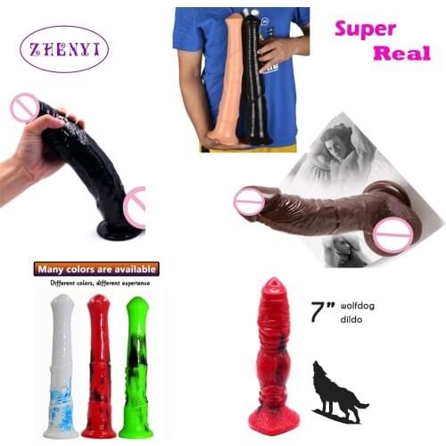 Super Long Huge Dildo Suction Cup Realistic Penis Large Dick Sex Toys For Woman Giant Super Real Big Animal Dildo Horse Dildo
