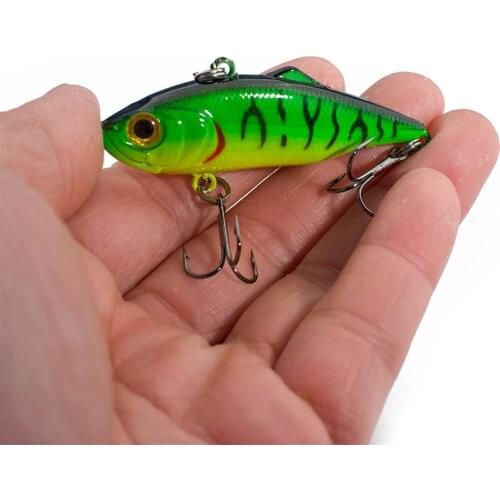 FOVONON Sinking VIB Wobblers Ice Fishing Lures Crankbait SwimbaitHard Artificial Bait For Pike Bass Tackle lure