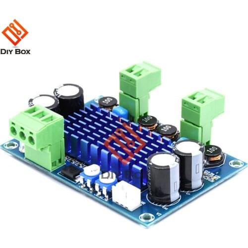 XH-M572 TPA3116D2 Digital Amplifier Board module 5-28V 120W * 2 HIFI Audio Sound Board Volume Control amplifier for speakers