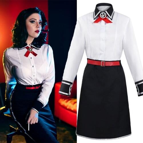 Reneecho BioShock Infinite: Burial at Sea Elizabeth Cosplay Women Halloween Costume