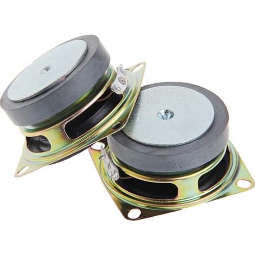 2Pcs 2" Inch 4 Ohm 3 W Speaker Full Range For Mini Stereo Speakers Accessory Box D08A