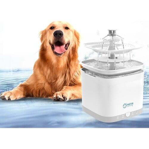 2L Big Capacity Automatic Circulating Water Dispenser For Pets Cat Water Fountain Smart Dog Drinking Bowl Pet Supplies