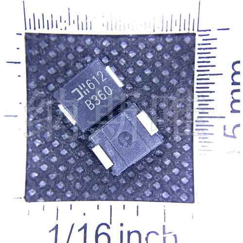 B130-13-F silk screen B130 SMA DO-214AC Schottky SMD diode New spot B360-13-F SMC DO-214AB 3A 60V screen printing B360 Schottky