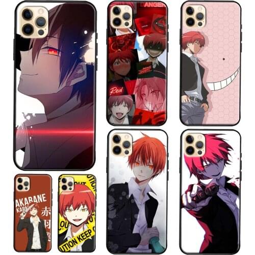 Karma Akabane Assasination Classroom Soft TPU Case For iPhone 12 Mini 11 Pro Max 6S 7 8 Plus X XR XS Max SE 2020 Case Cover