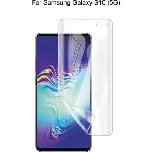 For Samsung Galaxy S10 5G Full Cover Soft Hydrogel Film Screen Protector