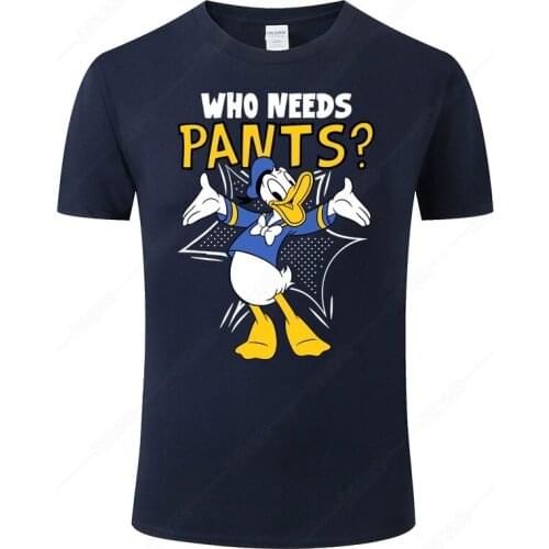 Donald Duck T Shirt Men Women Harajuku T-Shirt Summer Casual Tops Cotton Short Sleeve Cool Tee Unisex Clothes J106