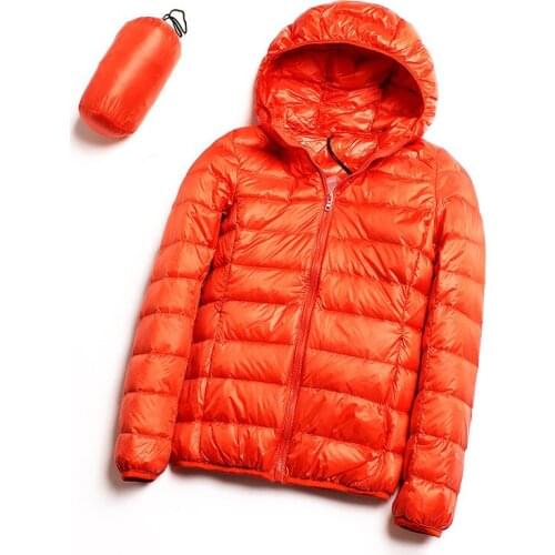 Heydress winter Down jacket women 90% duck down coat Ultra Light warm Female Portable plus size down jacket winter