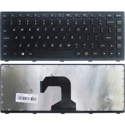 NEW For Lenovo Ideapad S300 S400 S405 S400T S400u M30-70 US laptop keyboard black
