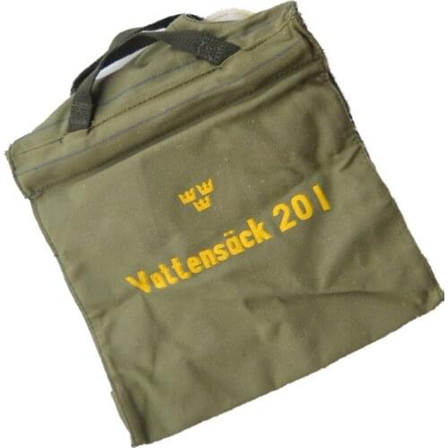 Tank container carboy Swedish handles free shipping durable canvas Green