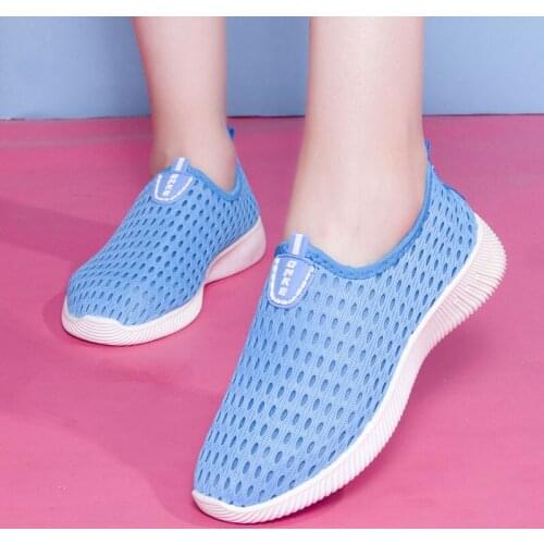 Casual shoes woman 2021 slip-on sneakers women shoes Ladies shoes women sneakers fashion breathable mesh zapatos de mujer