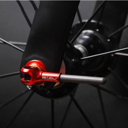 Lightweight Titanium/Carbon MTB Road Bike Quick Release lever QR 100/130/135mm Bicycle Hub Quick Release Skewer lever