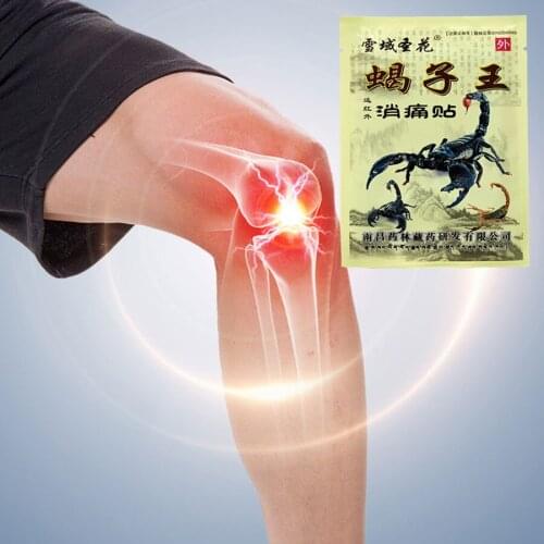 Medical 32Pcs Rheumatoid arthritis Chinese Pain Relief Emperor Scorpion Plaster Relief Cervical vertebra Joint Pain pain relief