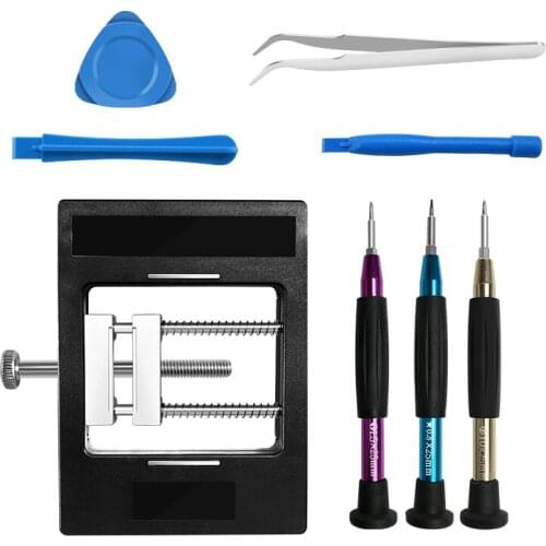 Precision 2 In 1 BGA Computer /mobile phone IC board Repairing Tools Fixture PCB Rework Station Holder Screwdriver Kit