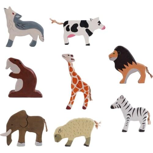 Animal Learning Toys Figurines Figures Model Educational Toys Collection Animal Playset Gift Children Toddlers Home Decoration