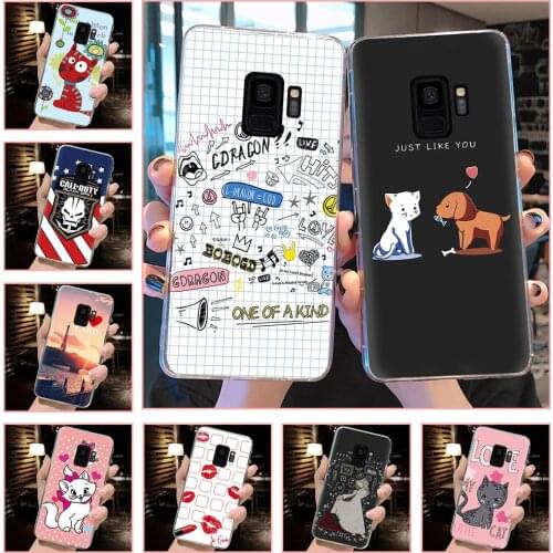 Original Back Cover Phone Case For Samsung Galaxy S9 New Dropshipping Cover Soft TPU Anti-dust