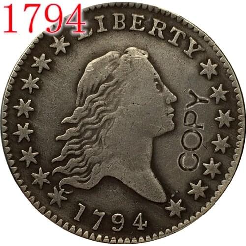 USA 1794 Flowing Hair half Dollar COPY COINS