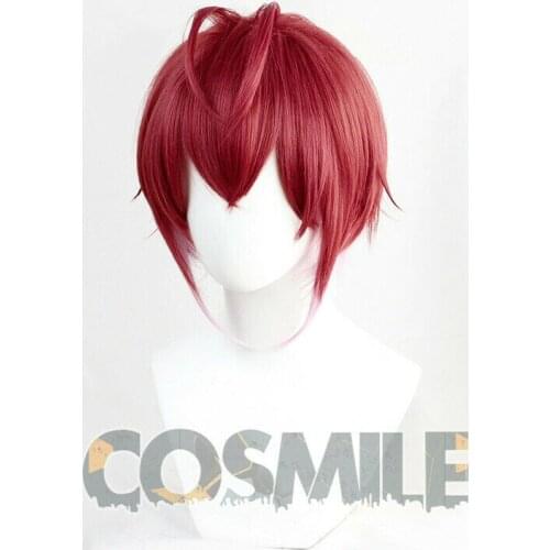 Yuri Twisted Wonderland Riddle Rosehearts Cosplay Hair Wig Human Wig Cos Role Play Fashion ZY