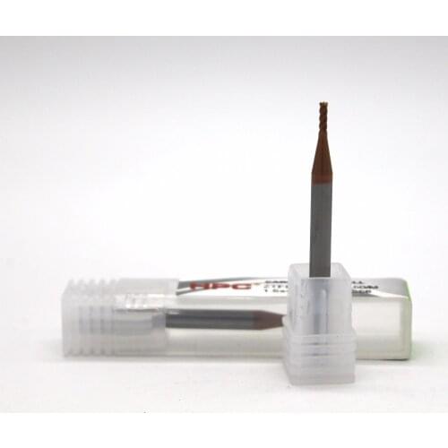 1.5*4*50 of 4 flutes HRC 58 mill cutter solid carbide end mill CNC machine