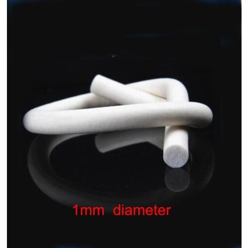 1mm diameter white silicone rubber foam round sealing strip