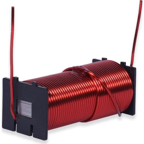 1pcs 1.8mm 3.5mH-6.8mH Speaker Crossover Audio Amplifier Inductor 4N Oxygen-Free Copper Wire Coil #Red