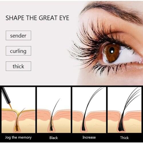1pc 3ml Eyelash Growth Enhancer Natural Extensions Eye Lashes Quick Growth Serum Liquid