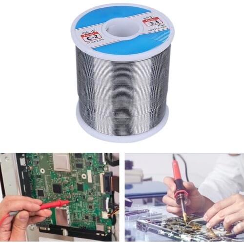 450g 0.4-2.3mm Solder Wire Cleaning-free High Brightness High Purity Professional 50%C2 Soldering Wire for Electronic Components