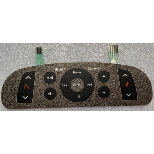 Accessories for Treadmill HORIZON T5000 Membrane Keys Panel Keys