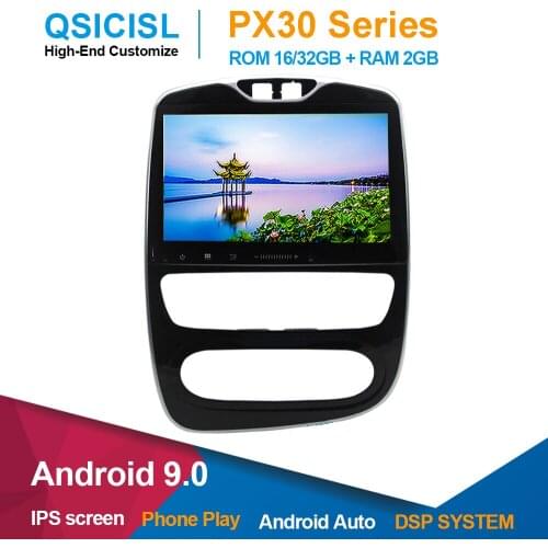 Android 9.0 car radio multimedia player for Renault Clio 2012-2018 1 din 10.1" car headunit gps navigation stereo Bluetooth dsp