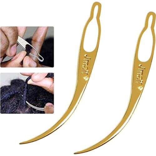 2pcs Dreadlocks Tools Hair Braiding Hair Extensions Wig Making DIY 3"
