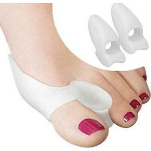Bunion silicone Gel toe separator Foot toe Care Big Toe finger toe Spreader Separator Ease Pain Relief Bone Ectropion Massage