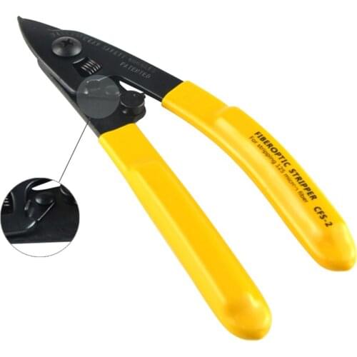 Wire Cutter Stripper Fibre Stripping Pliers with Non-slip Handle Top Quality