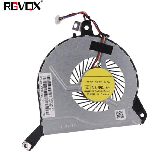 New Laptop Cooling Fan for HP Pavilion 15-P series Original P/N EG50060S1-C120-S9A DFS200405040T CPU Cooler Radiator