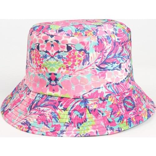 Bucket Hat Women Summer Sun Beach UV Protection Reversible Breathable Cap Outdoor Holiday Accessory For Teenagers
